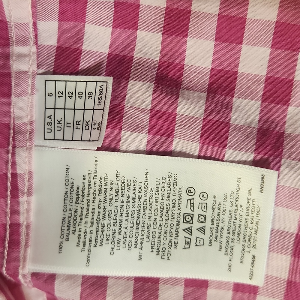 Brooks Brothers Red Fleece buttondown, size 6 - Picture 6 of 6